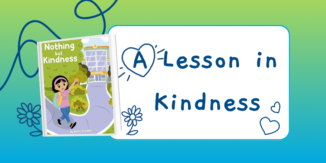 A book cover image of the Nothing but Kindness book written by an ABS Kids employee